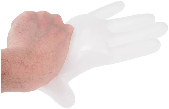 Rękawice winylowe medyczne diagnostyczno-ochronne - bezpudrowe - 100 sztuk - rozmiar XL