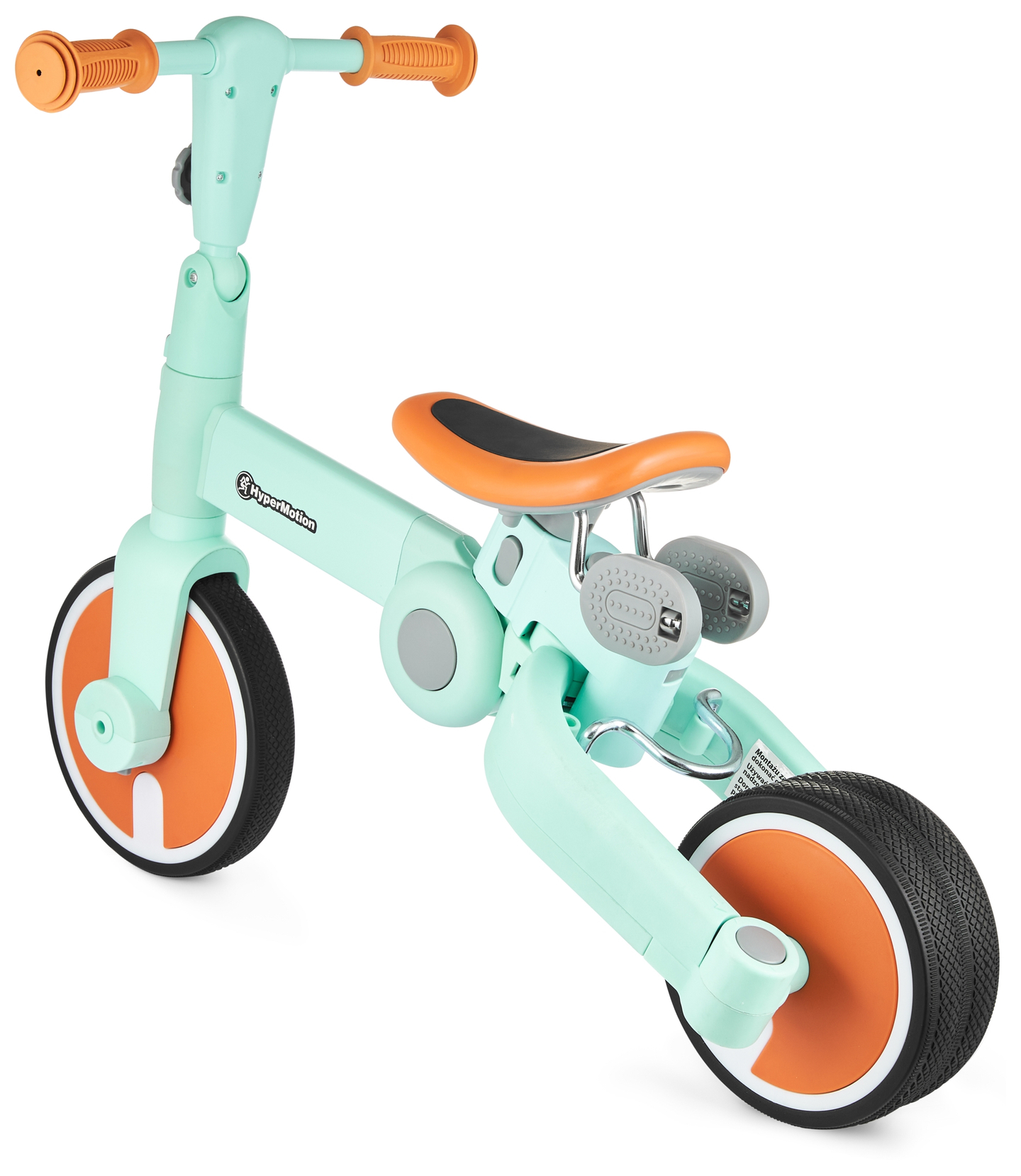 Tobi ROCKET - Dzięcięcy rowerek trójkołowy, biegowy, jeździk - pchacz - 5w1 od HyperMotion